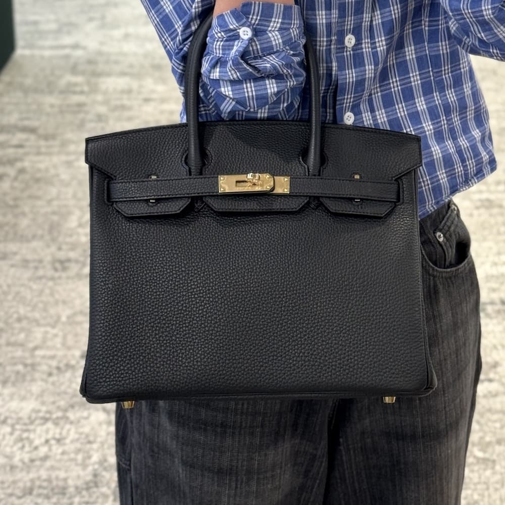 Сумка HERMES Birkin 25 Togo 25 88 Graphite - изображение 4
