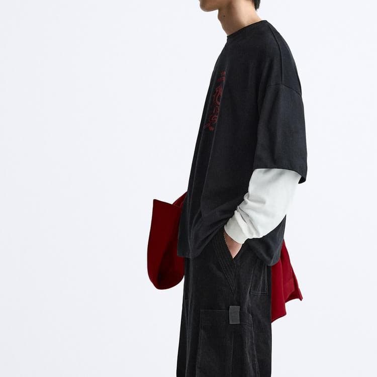 Футболка ZARA SS24 T - изображение 5