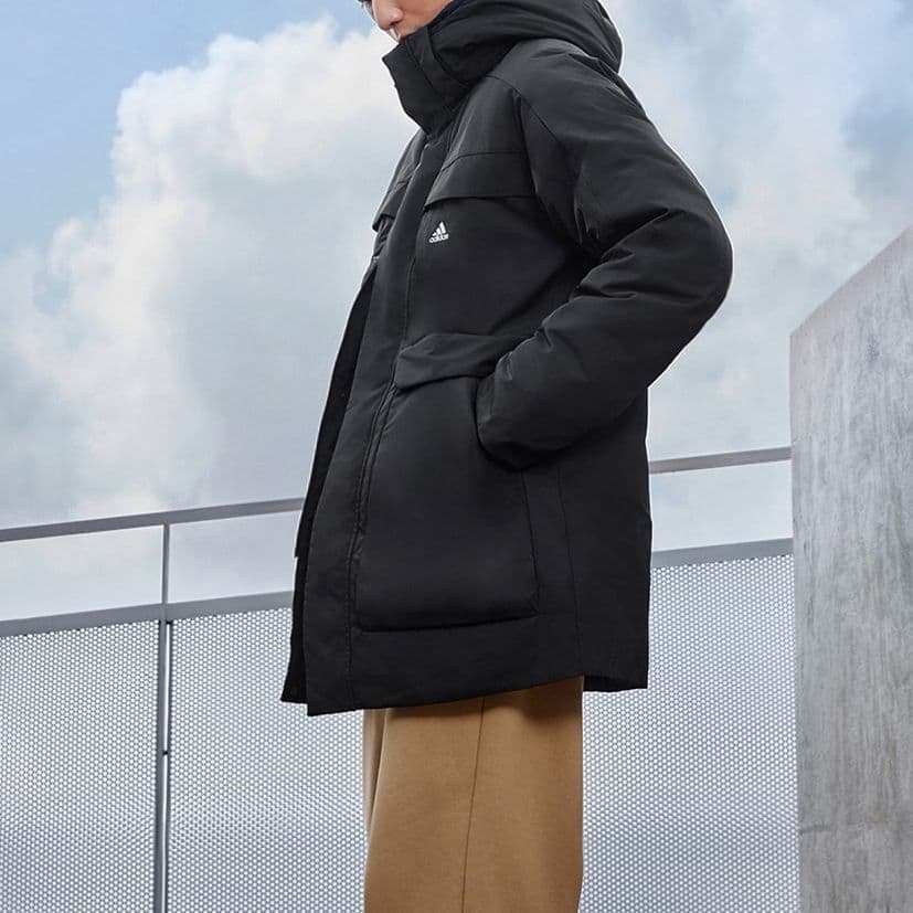 Зимняя куртка adidas Outdoor Down Jacket Black - изображение 5