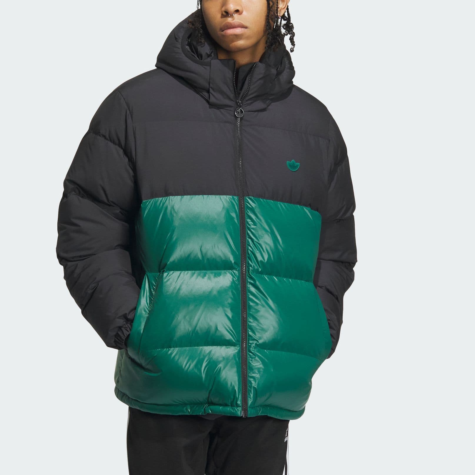 Зимняя куртка adidas Originals 600 Puffer Jacket Black - изображение 3