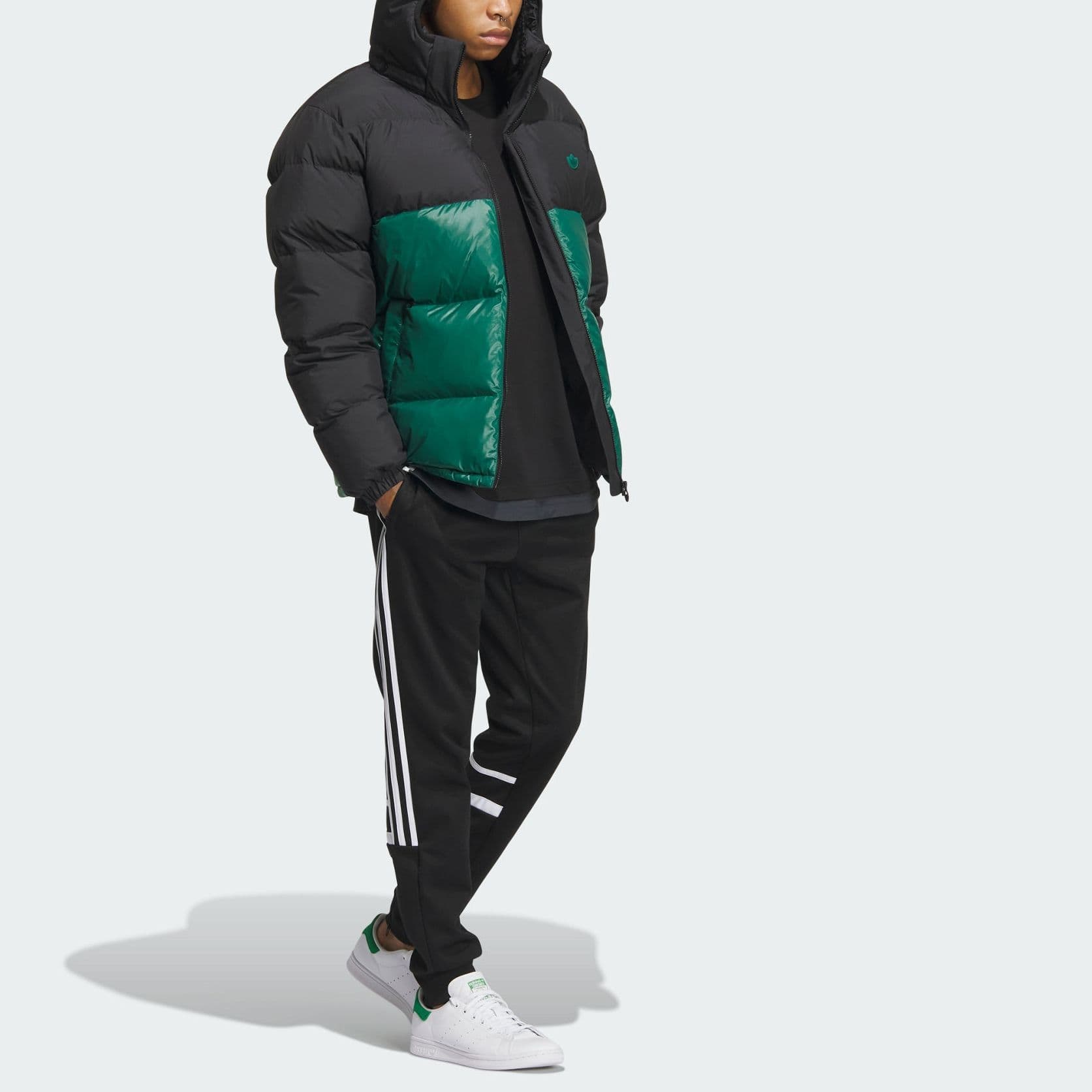 Зимняя куртка adidas Originals 600 Puffer Jacket Black - изображение 5