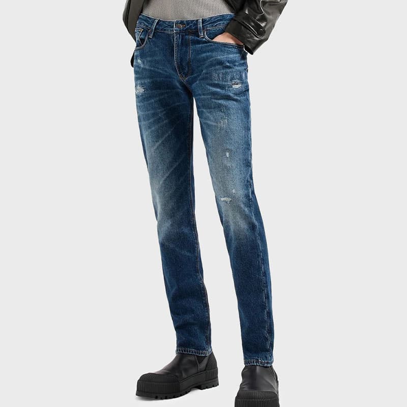 Штаны Emporio Armani SS24 Indigo Jeans — фото 3