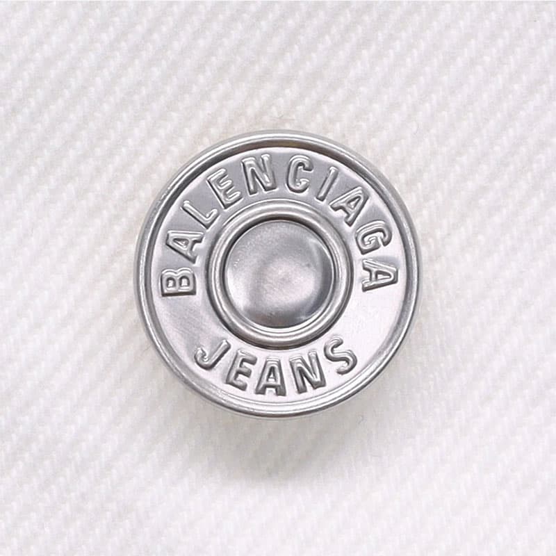 Куртка Balenciaga Denim Jacket White - изображение 7