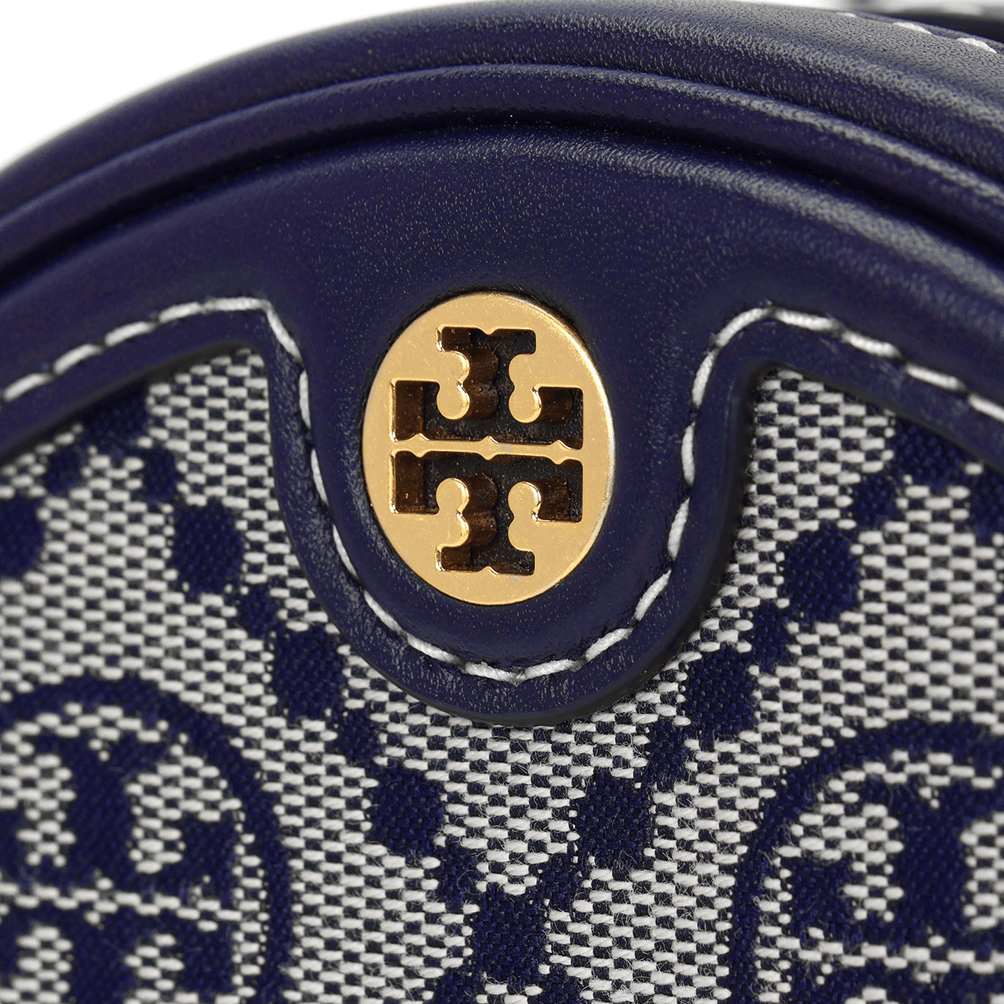Сумка через плечо Tory Burch T Monogram Navy Mini - изображение 5