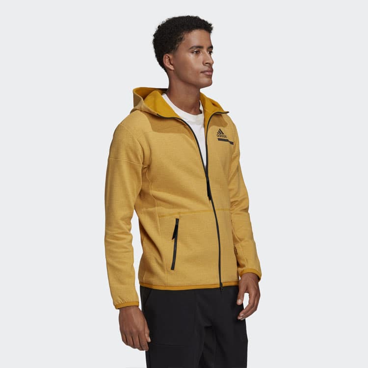 Куртка adidas Zne Fz M Winter Gold - изображение 6