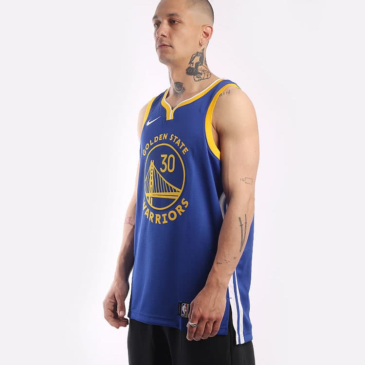 Баскетбольная майка Nike NBA Warriors Curry 30 Jersey - изображение 4