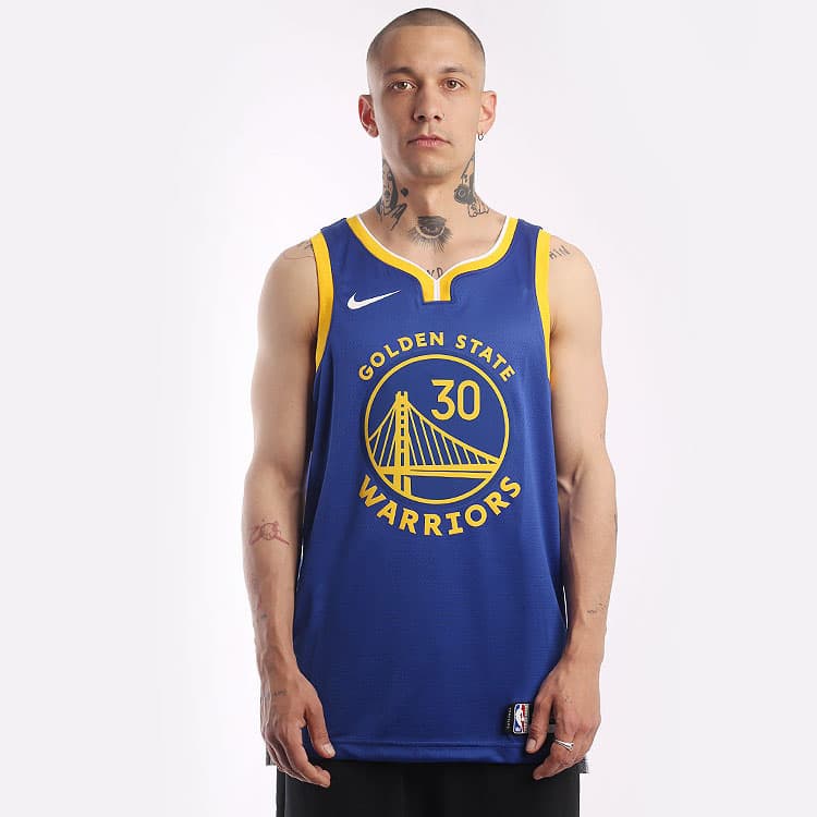 Баскетбольная майка Nike NBA Warriors Curry 30 Jersey - изображение 3