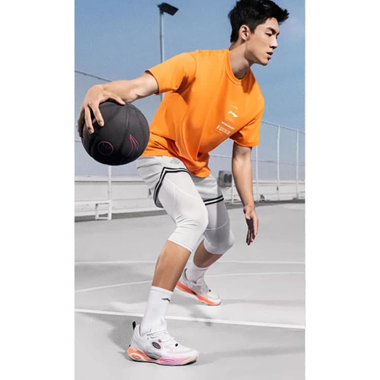 Баскетбольные шорты LiNing Basketball Shorts White - изображение 5