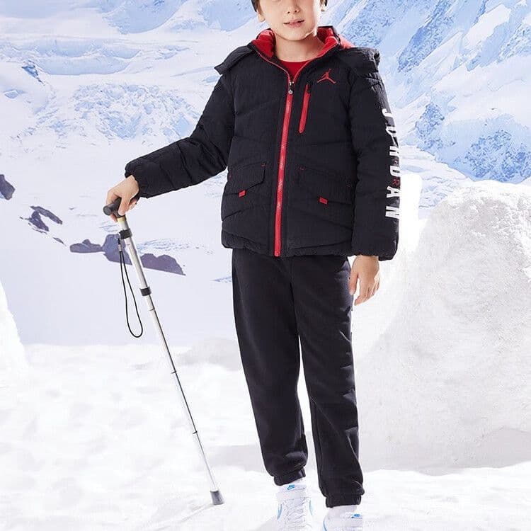 Jordan Kids Logo Zip-Up Down Jacket - изображение 3