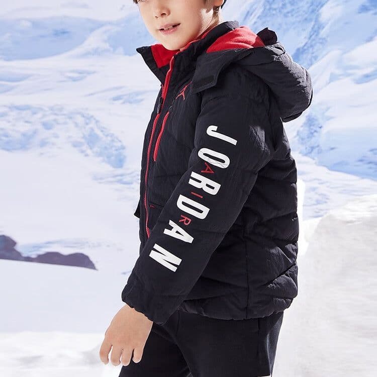 Jordan Kids Logo Zip-Up Down Jacket - изображение 4