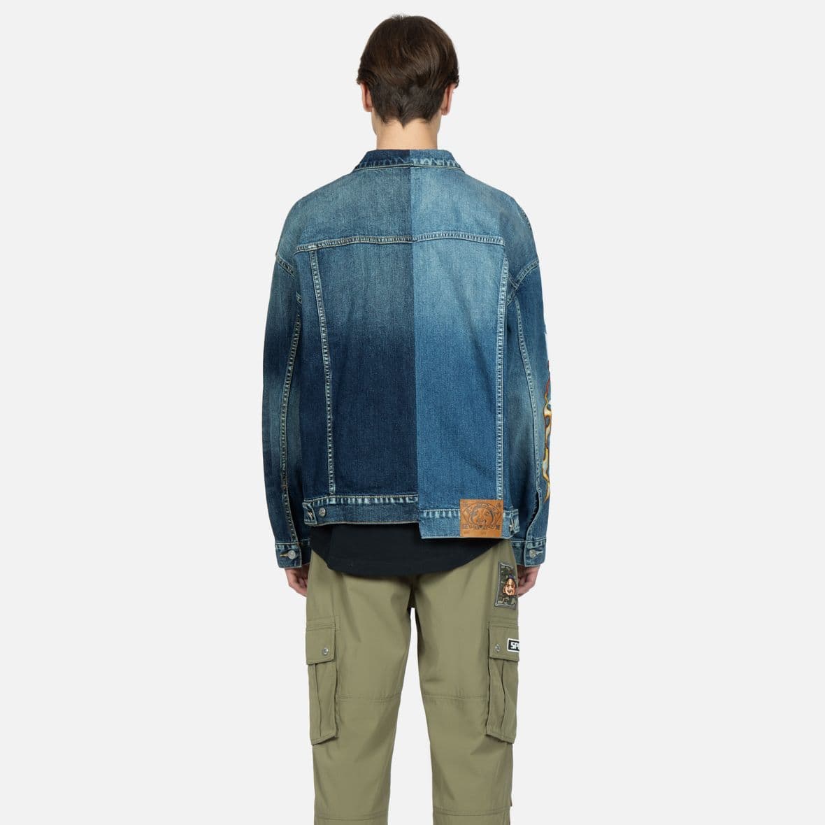 Джинсовая куртка EVISU Denim Jacket - изображение 6