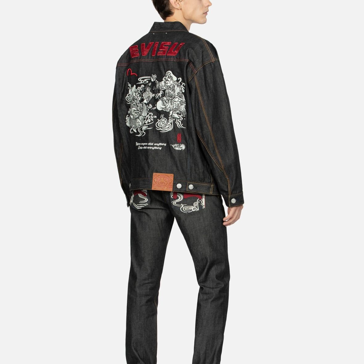 Джинсовая куртка EVISU AW23 - изображение 3