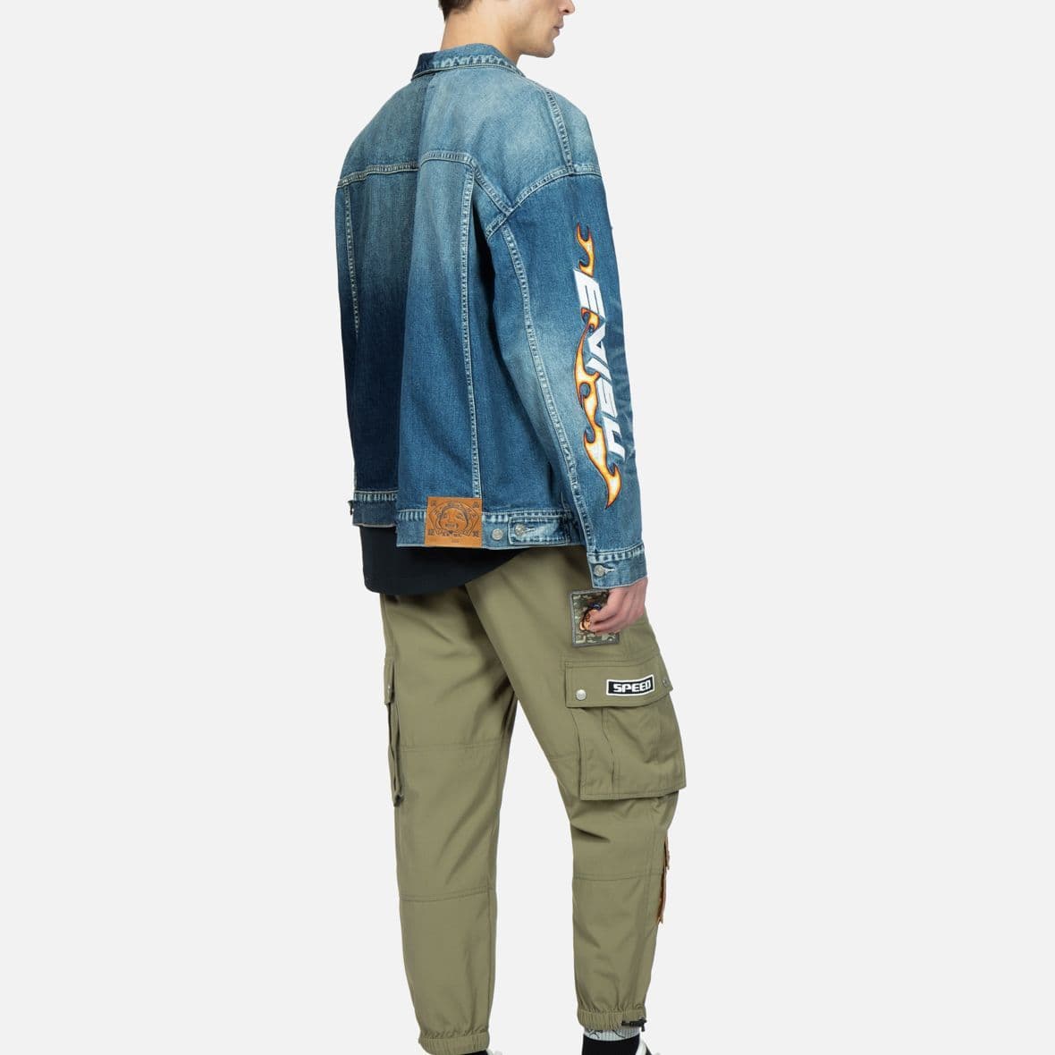 Джинсовая куртка EVISU Denim Jacket - изображение 5