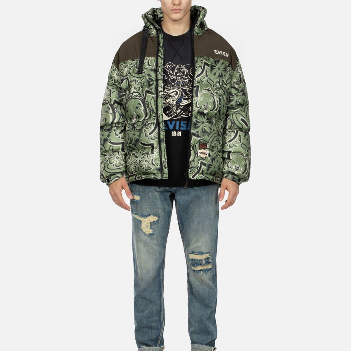Зимняя куртка EVISU AW23 - изображение 6