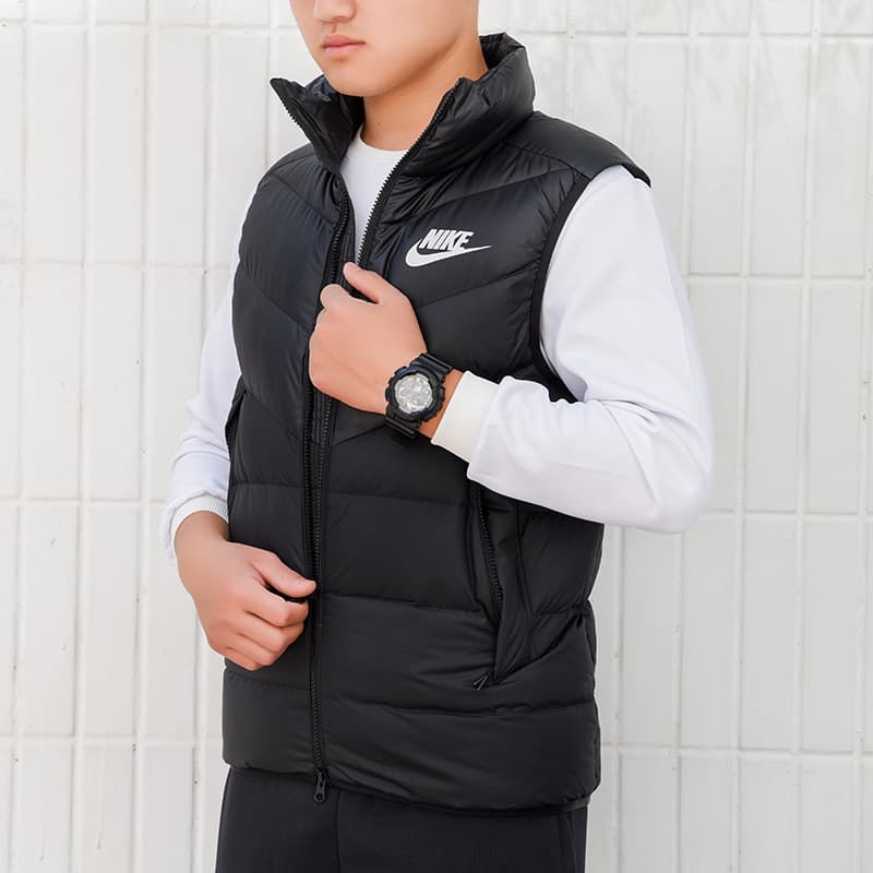 Зимняя куртка Nike NSW Down Fill Vest Black - изображение 6