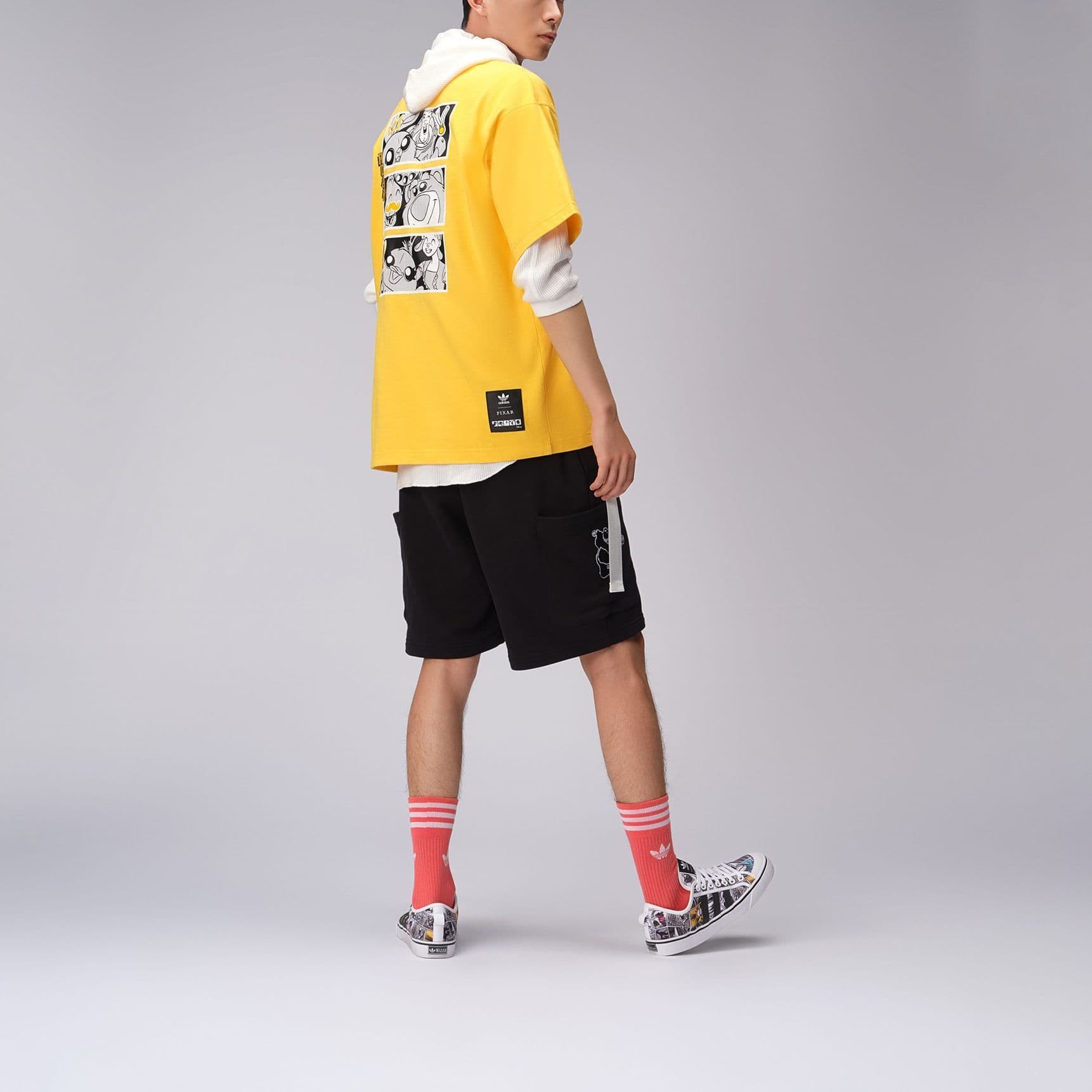 Шорты adidas x Disney Manga Short 2 Black - изображение 5