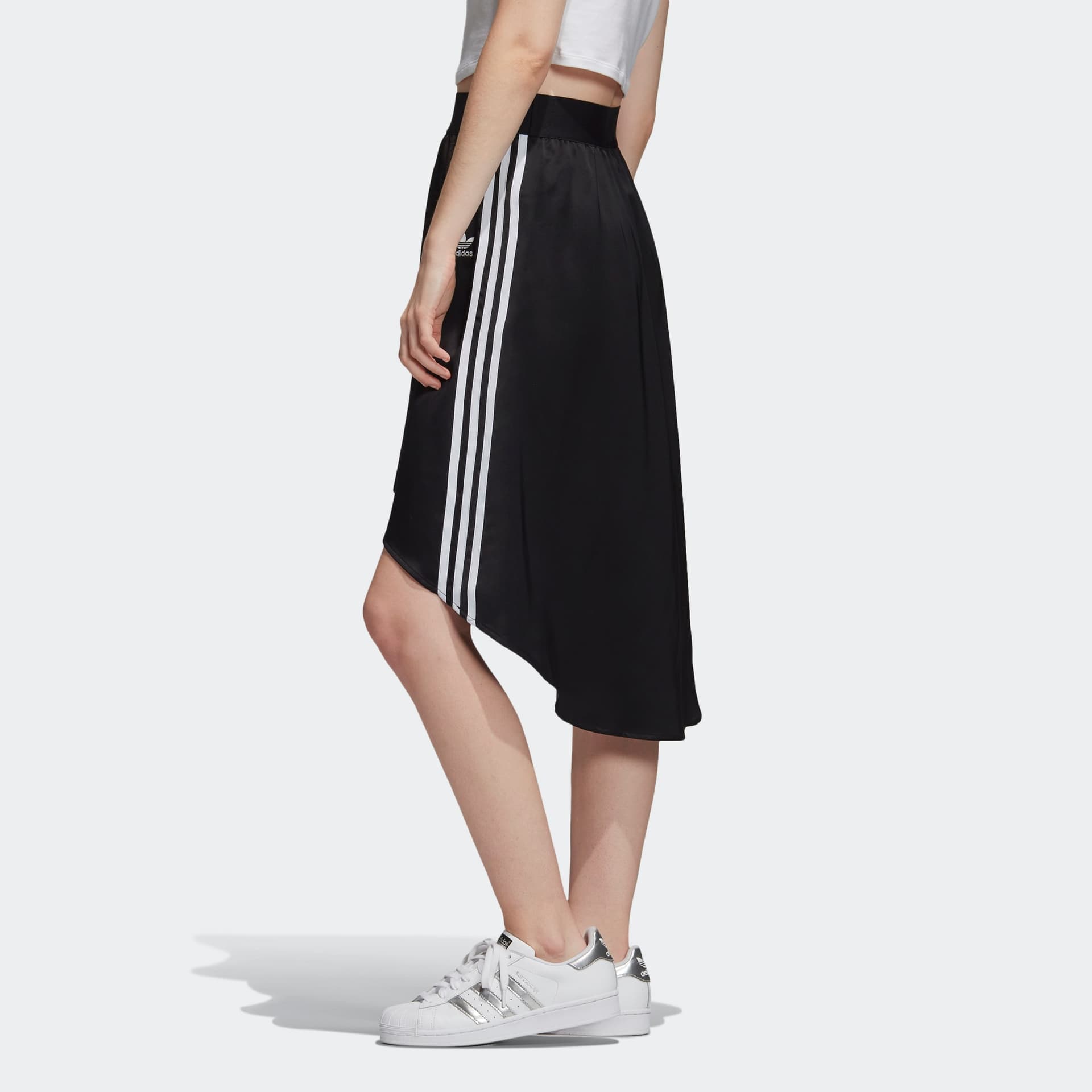 Юбка adidas originals Satin Skirt - изображение 6