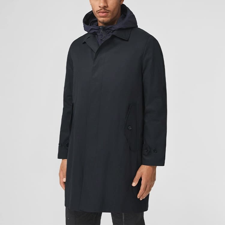Пальто Burberry Heritage Trench Coat Midnight - изображение 4