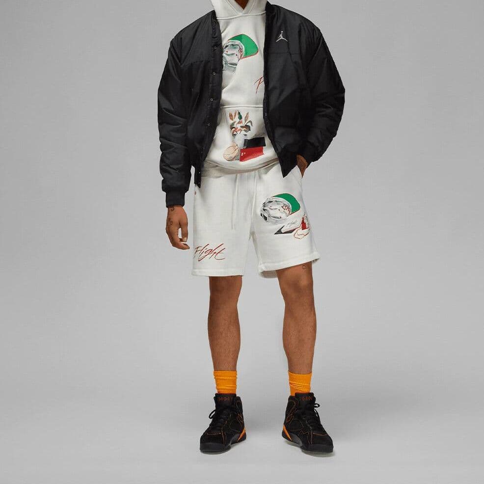 Шорты Jordan Fit White Shorts - изображение 4