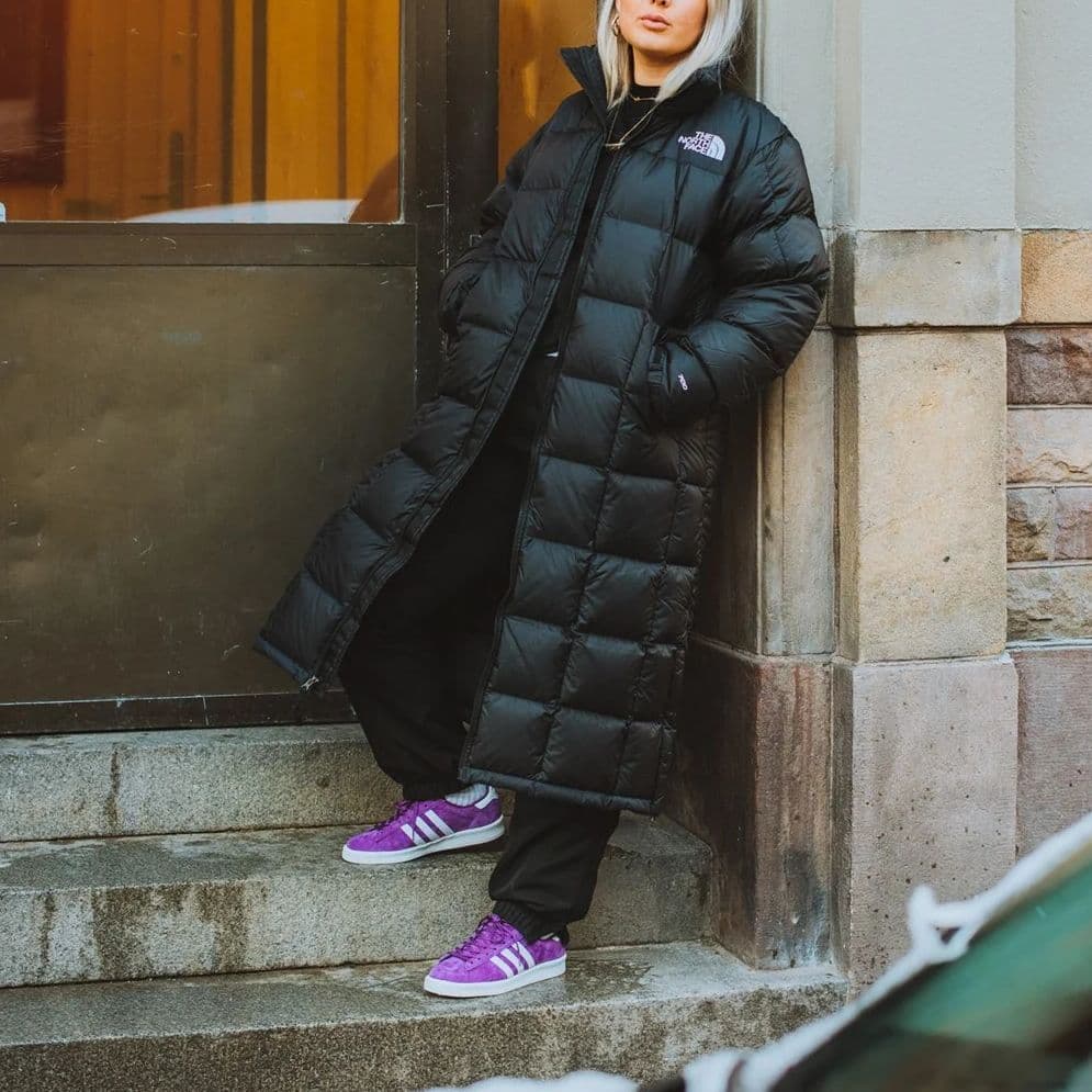 Зимняя куртка The North Face Long Down Coat Black - изображение 5