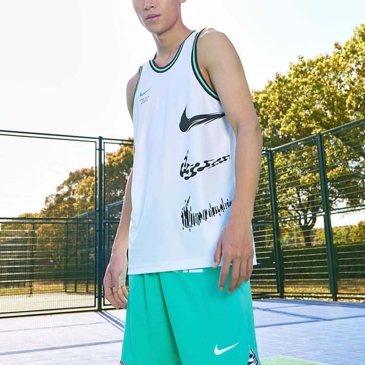 Баскетбольная майка Nike Basketball Tank Top White - изображение 6