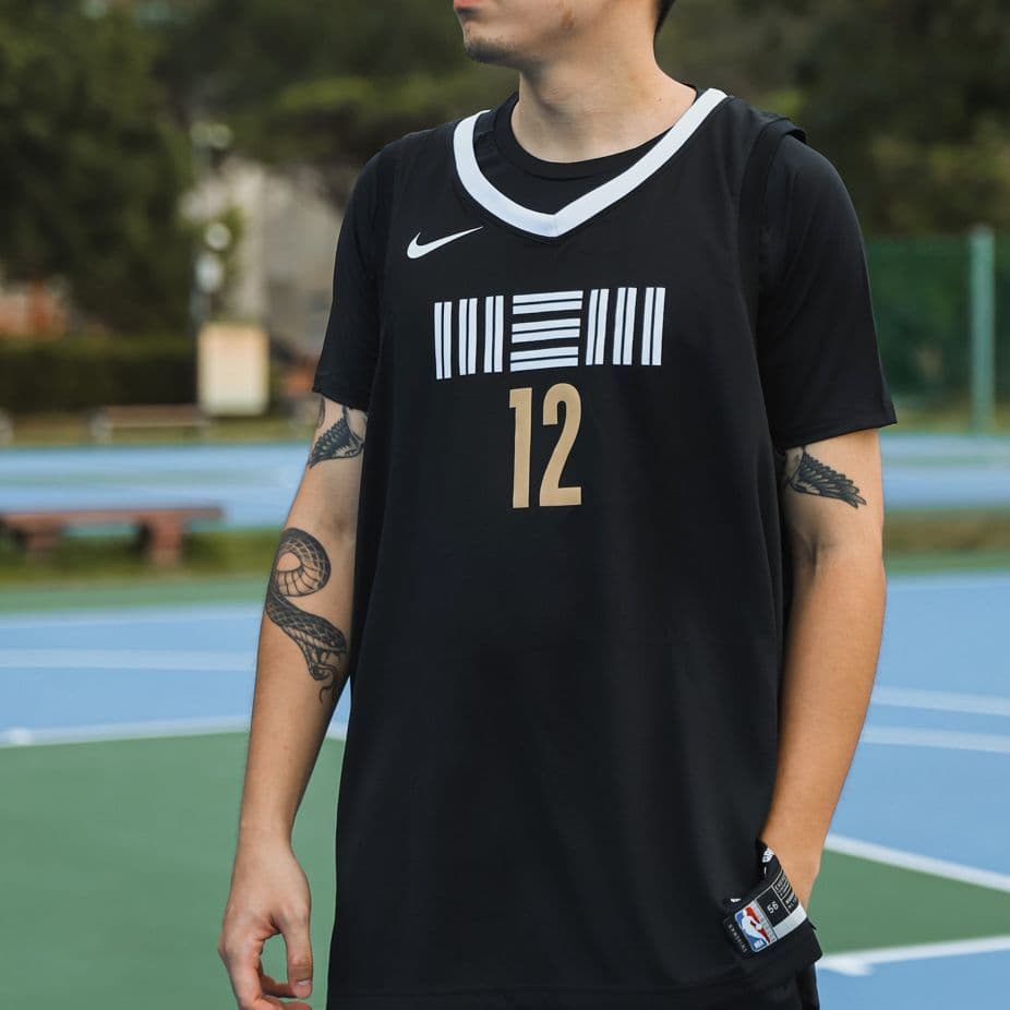 Баскетбольная майка Nike Morant Memphis Grizzlies City Edition Jersey Black White - изображение 3