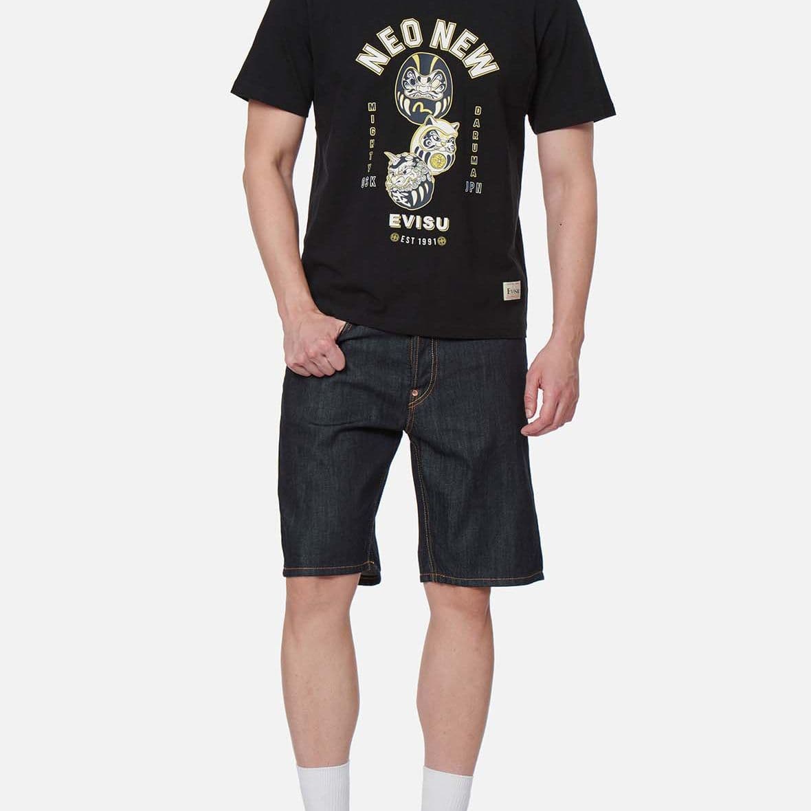 Джинсовые шорты EVISU SS22 M - изображение 4