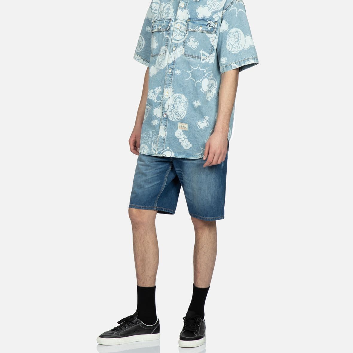 Джинсовые шорты EVISU M - изображение 6