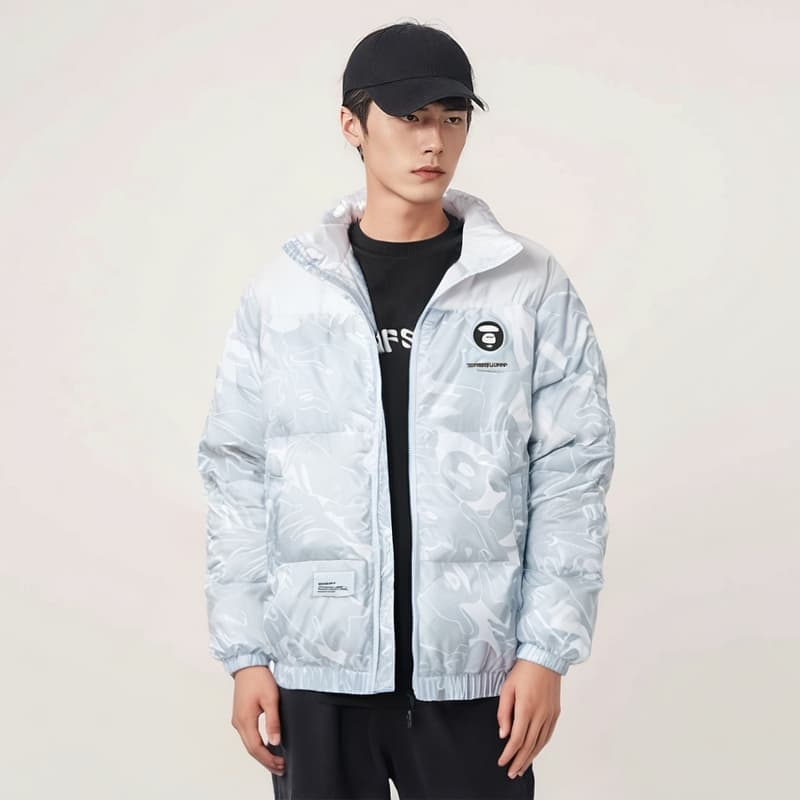 Зимняя куртка Aape Camo Puffer Jacket - изображение 3
