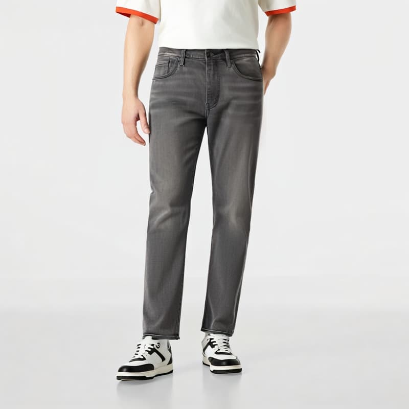 Штаны Levi's 502 Light Smoke Grey — фото 3