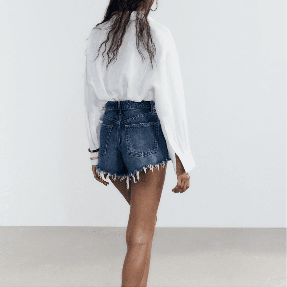 ZARA Trf Denim Shorts - изображение 3