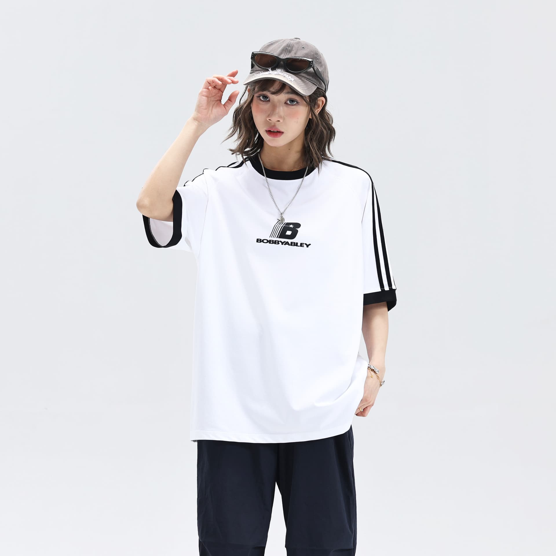 Футболка BOBBY ABLEY LOGO LOGO T 2 - изображение 4