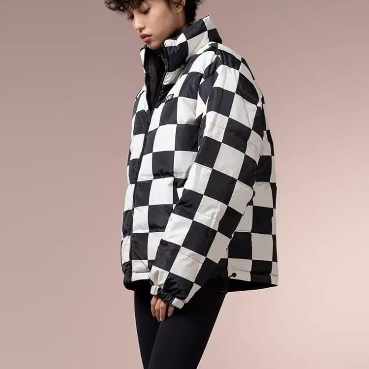 Зимняя куртка Vans Reversible Checkerboard Jacket - изображение 4