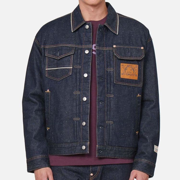 Джинсовая куртка EVISU Denim Jacket - изображение 3