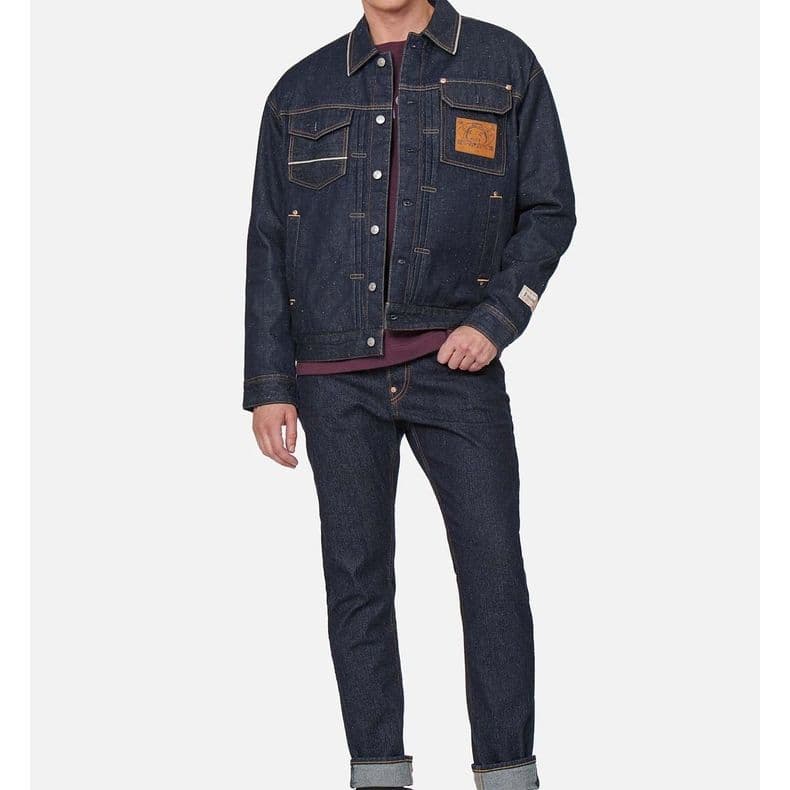 Джинсовая куртка EVISU Denim Jacket - изображение 4
