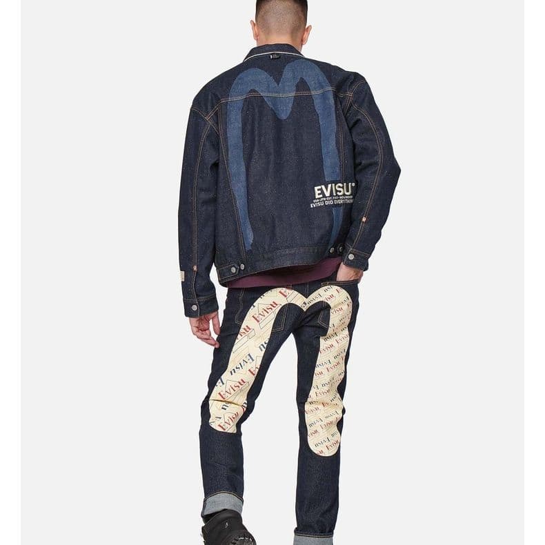 Джинсовая куртка EVISU Denim Jacket - изображение 6