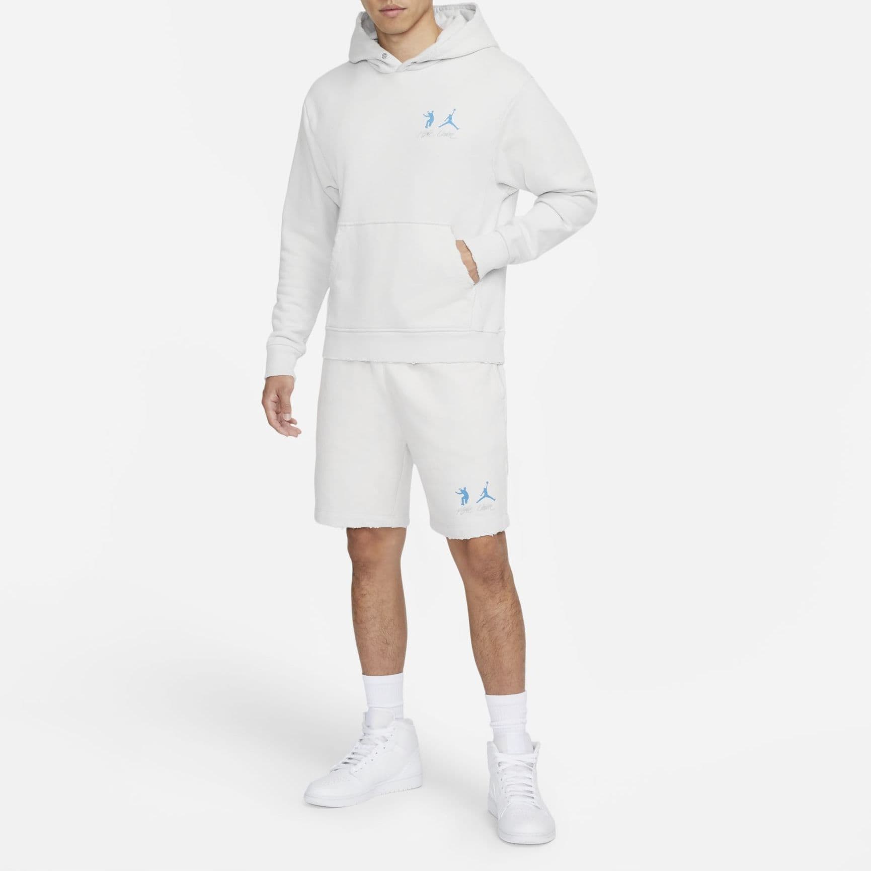 Шорты Jordan x Union "Future Is Now" Shorts Grey - изображение 6