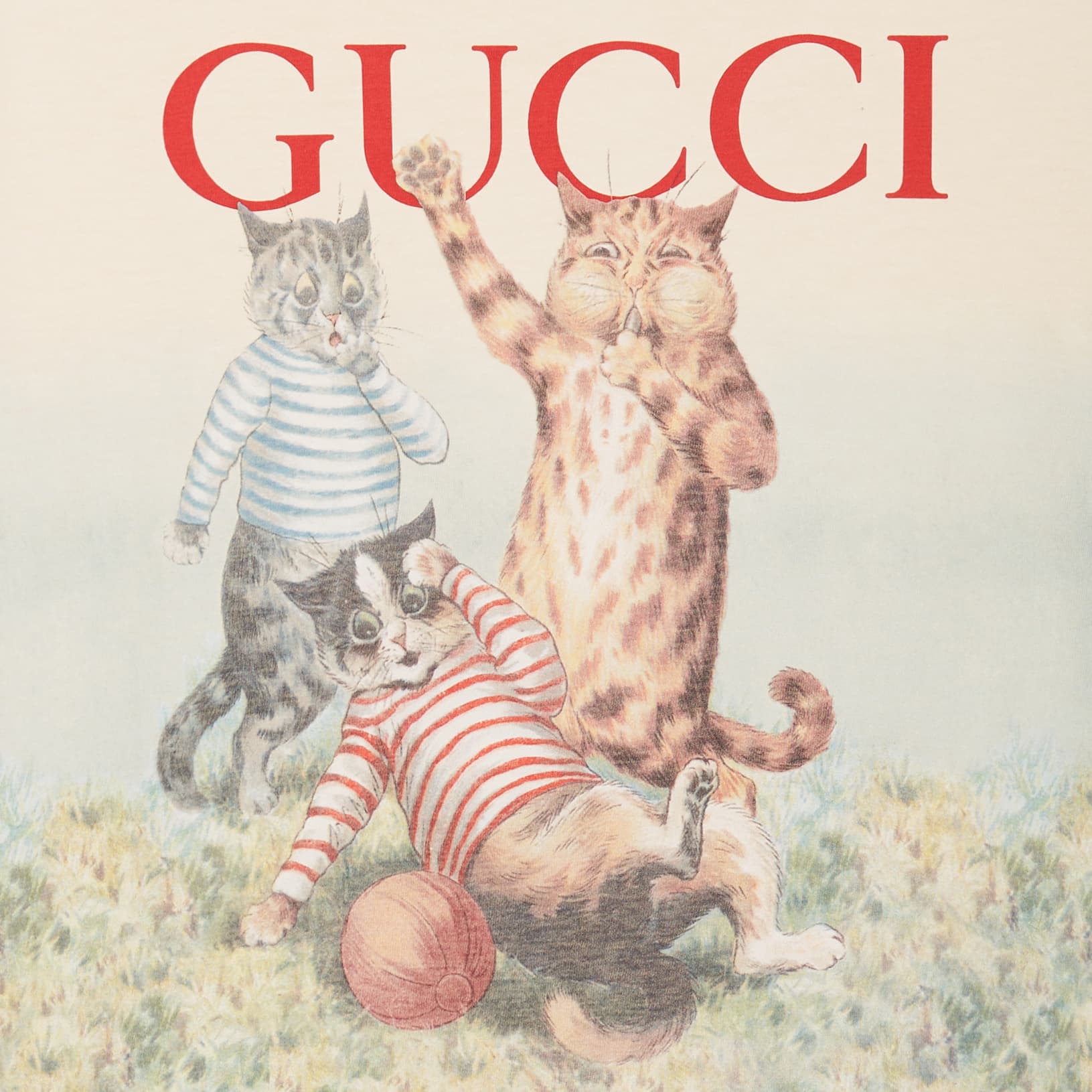 Футболка Gucci Cartoon Print T-Shirt Kids Beige - изображение 3
