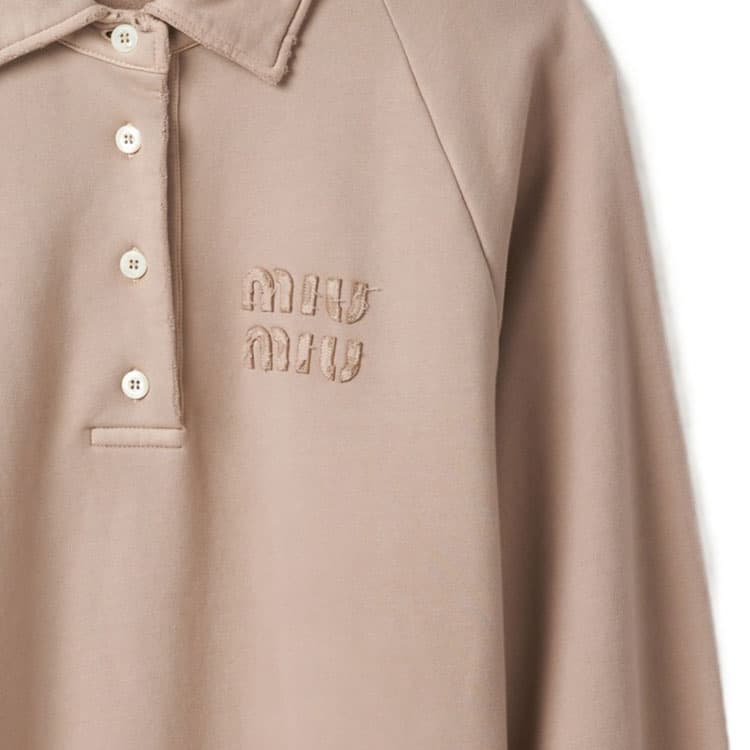 Худи MIU MIU SS24 Logo - изображение 11