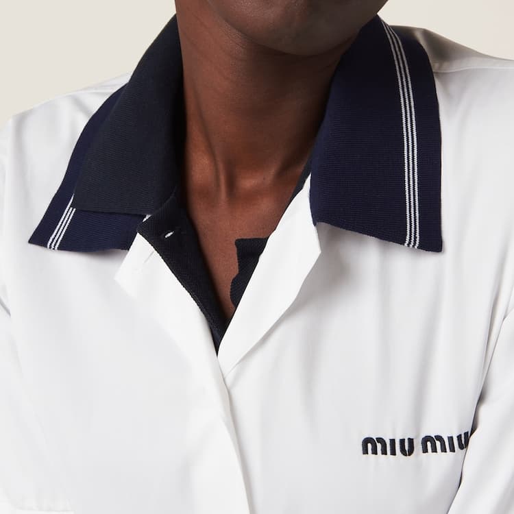 Блузка MIU MIU Logo - изображение 7