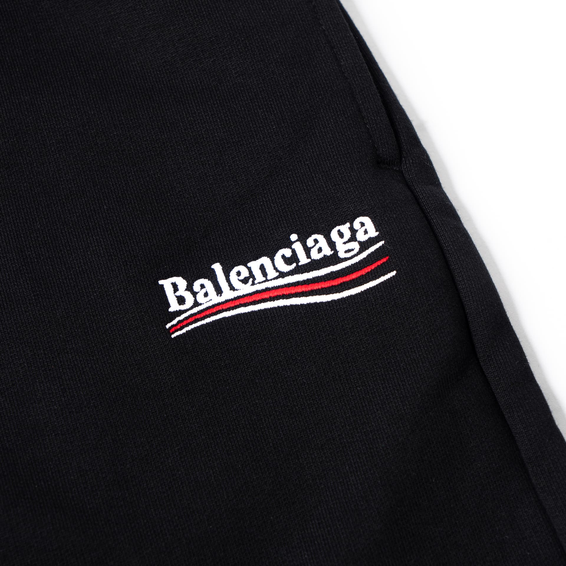 Шорты Balenciaga Classic Logo Shorts Black - изображение 7