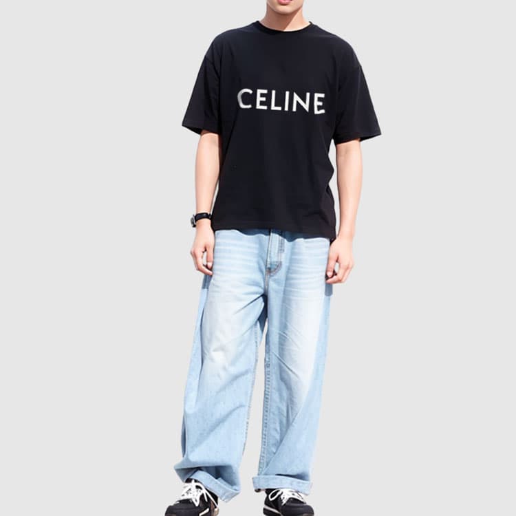 Футболка CELINE LogoT — фото 4