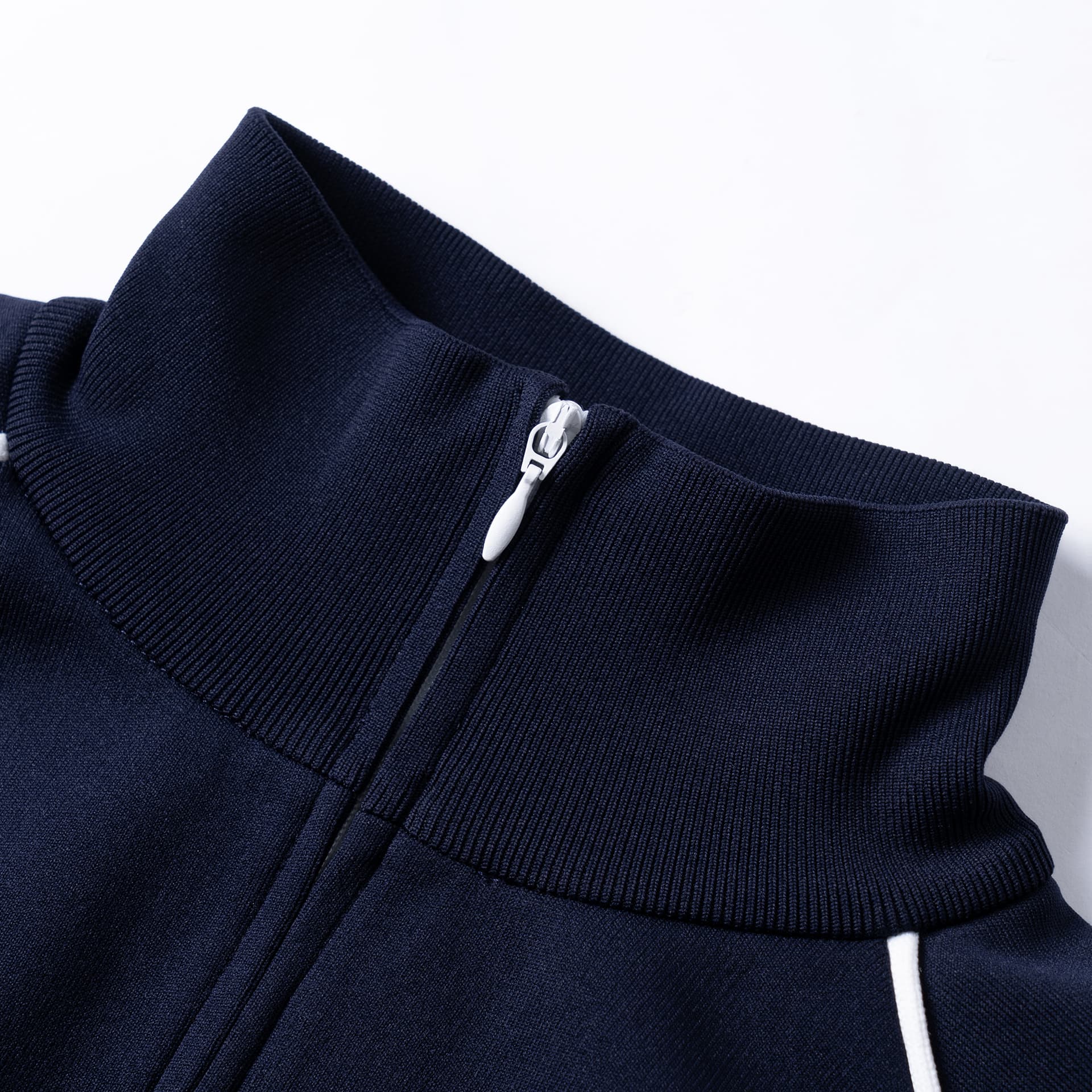 Куртка Miu Miu Embroidered Logo Zip Jacket Blue - изображение 6
