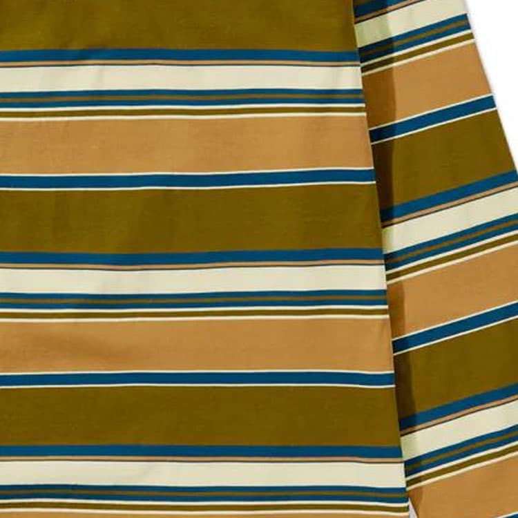 Miu Miu SS24 Striped Knit Polo Green - изображение 8