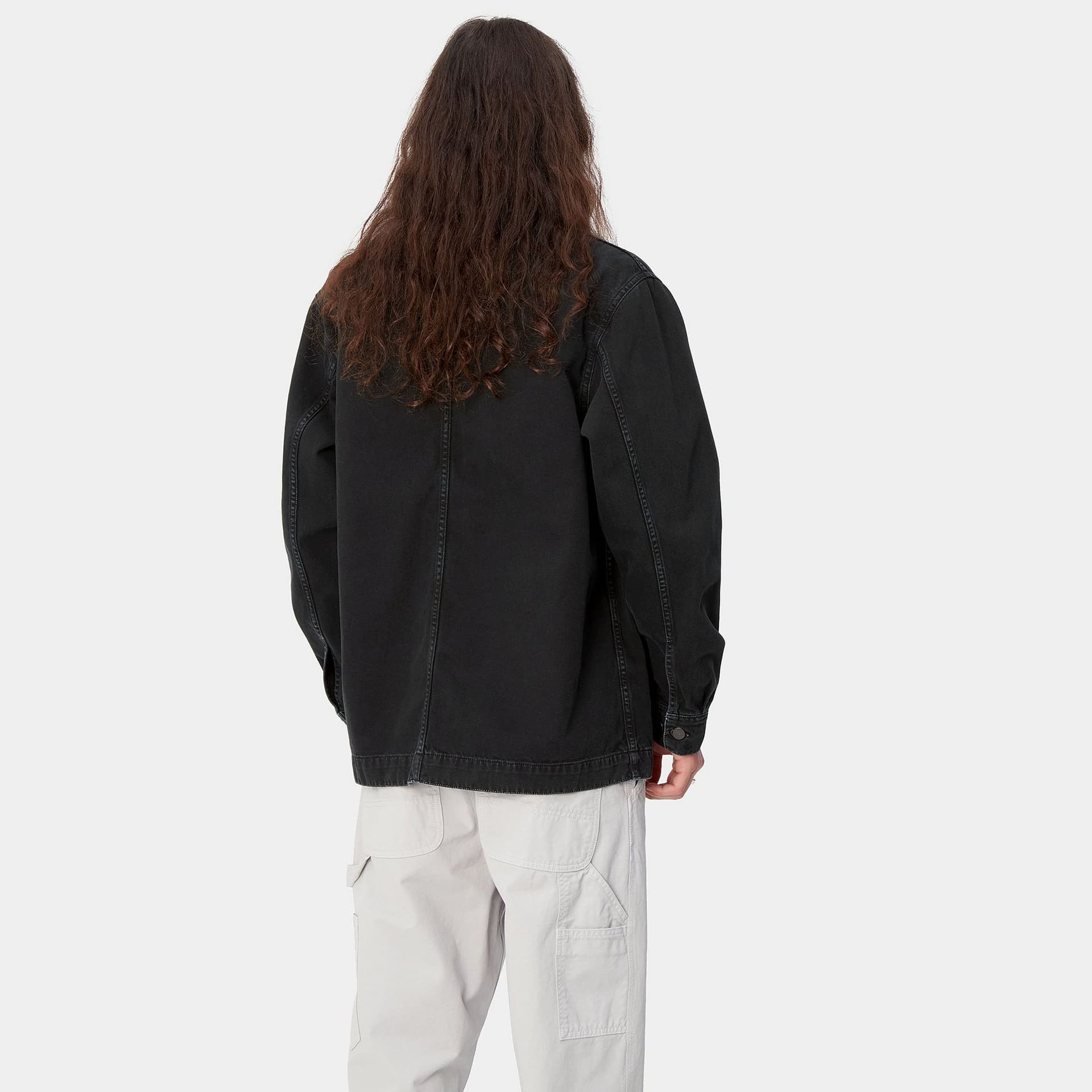 Куртка Carhartt WIP Garrison Coat Black - изображение 4