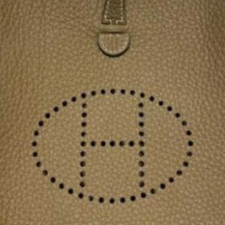 Сумка через плечо HERMES Evelyne 16 Clemence EtoupeGris Platine - изображение 6