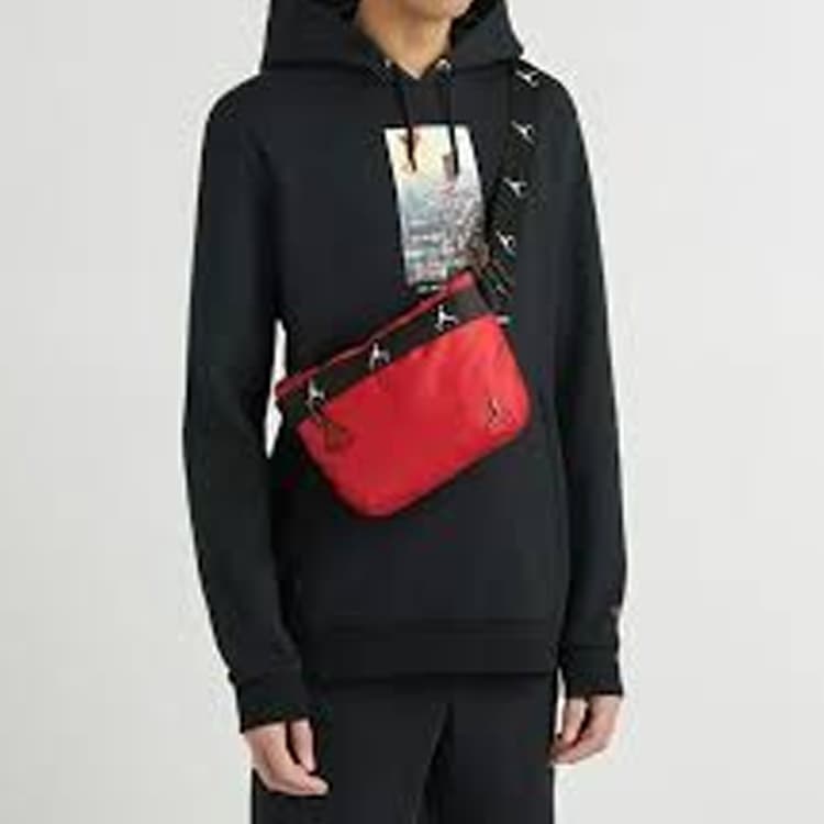 Сумка через плечо Jordan Waist Bag Red - изображение 5