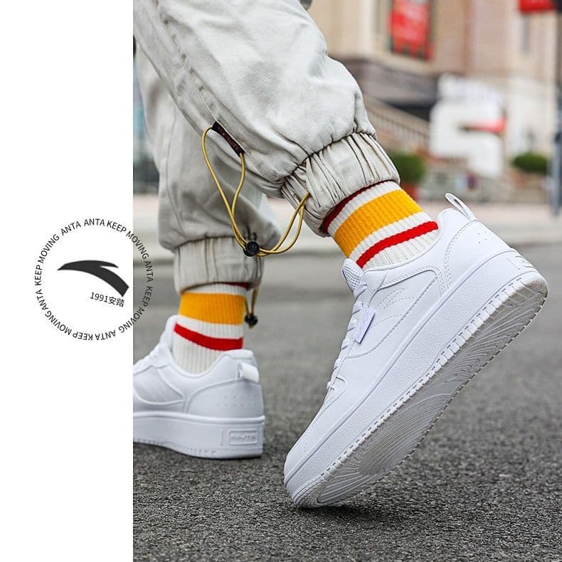Кроссовки Anta Low-Top Sneakers White - изображение 9