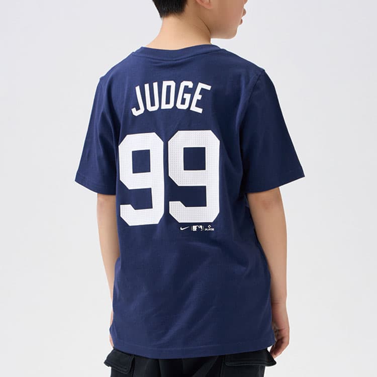 Футболка Nike x MLB Kids Yankees Tee Navy - изображение 4