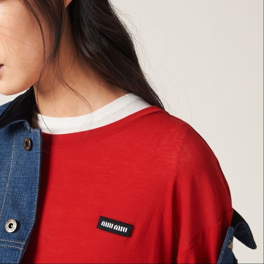 Платье MIU MIU Logo - изображение 3